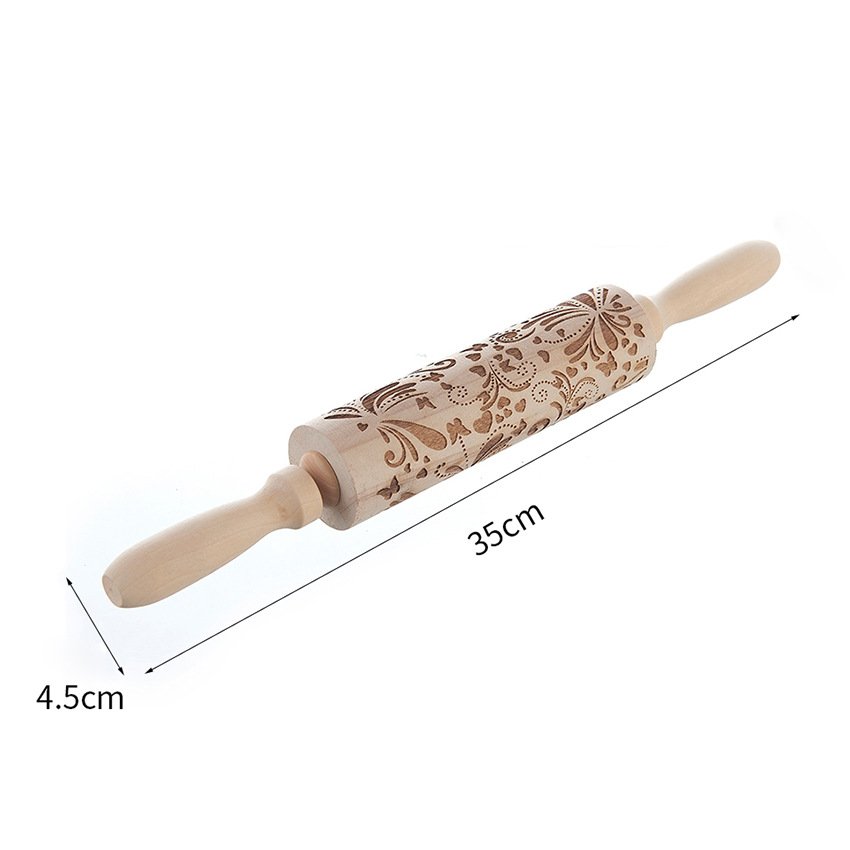 Christmas Wooden Rolling Pins - Image 5
