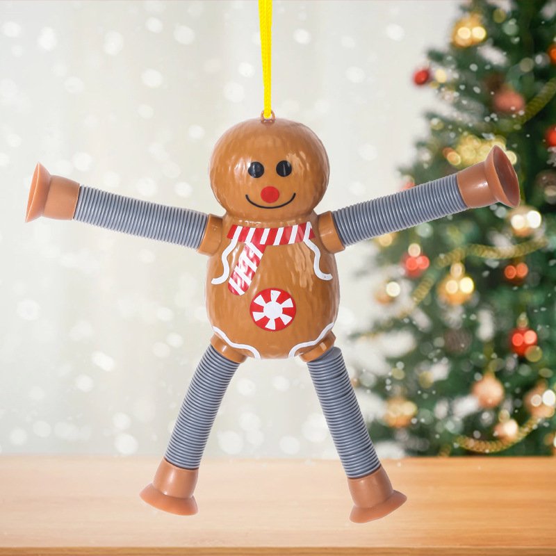 Set of 4 Christmas Pop Tube Toy - Image 6