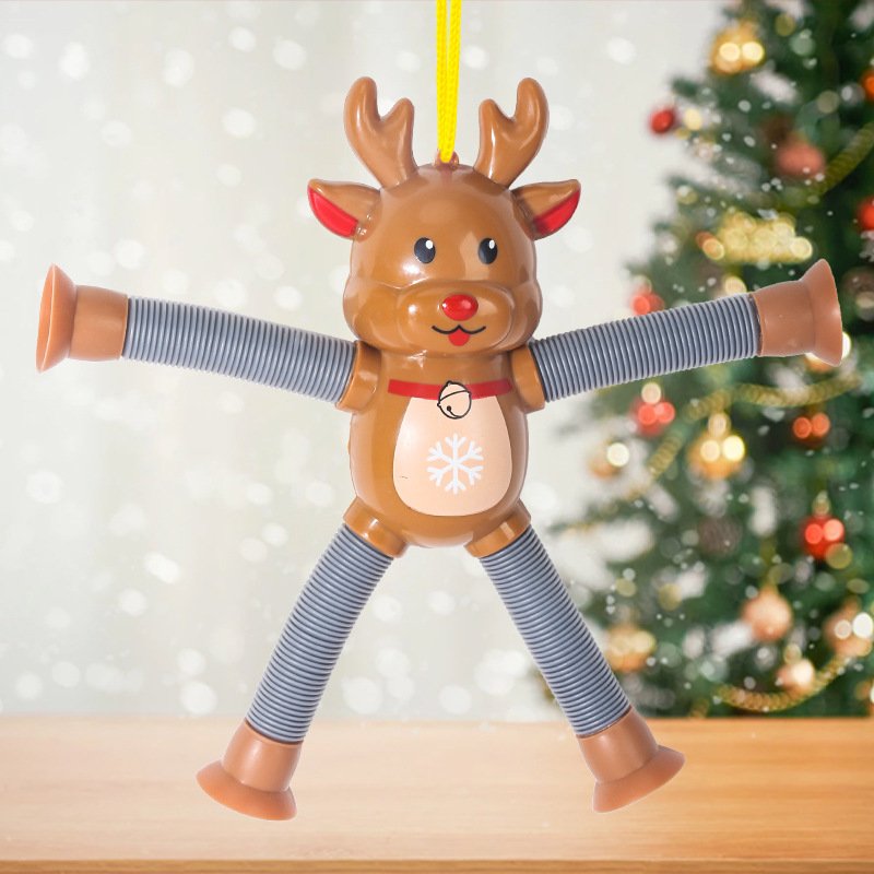 Set of 4 Christmas Pop Tube Toy - Image 7