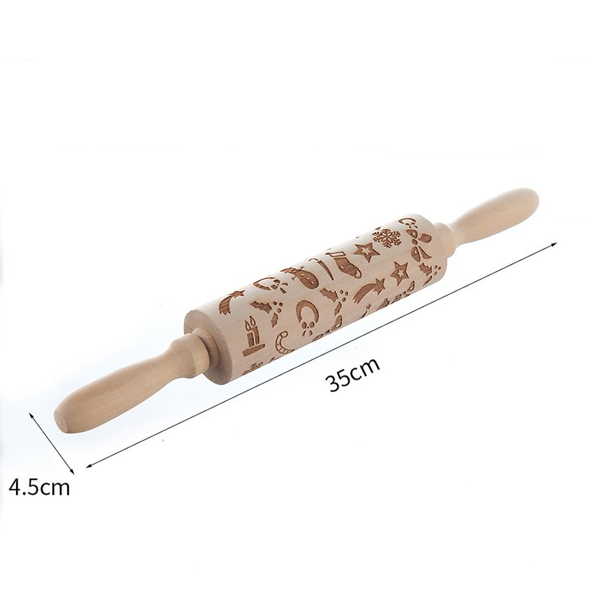 Christmas Wooden Rolling Pins - Image 11