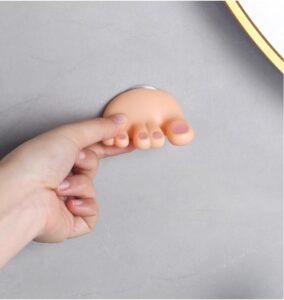 Funny Toe Toothbrush Holder