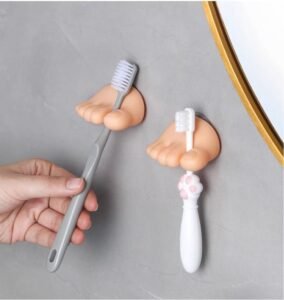 Funny Toe Toothbrush Holder