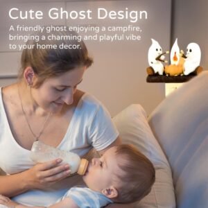 Ghost Campfire Flickering Nightlight